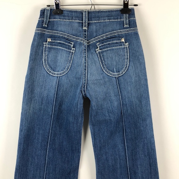 Uknighted Jeans Uknighted Body Contour Stretch Flare Jeans A2